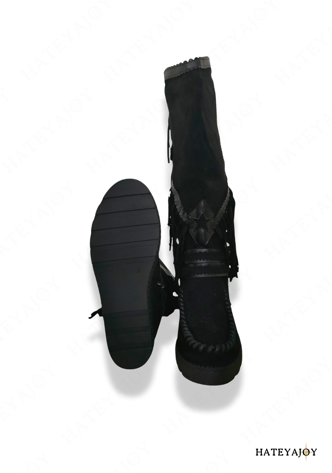 Bottes en Daim | Joyce | HateyaJoy