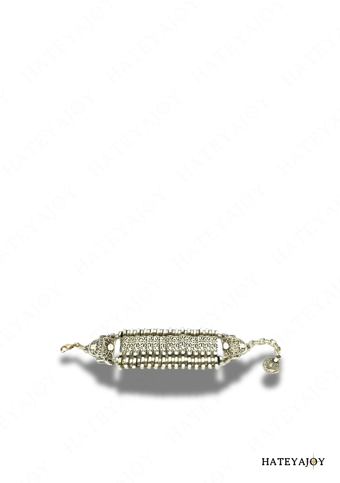 Bracelet Bohème extensible | India | HateyaJoy Argenté