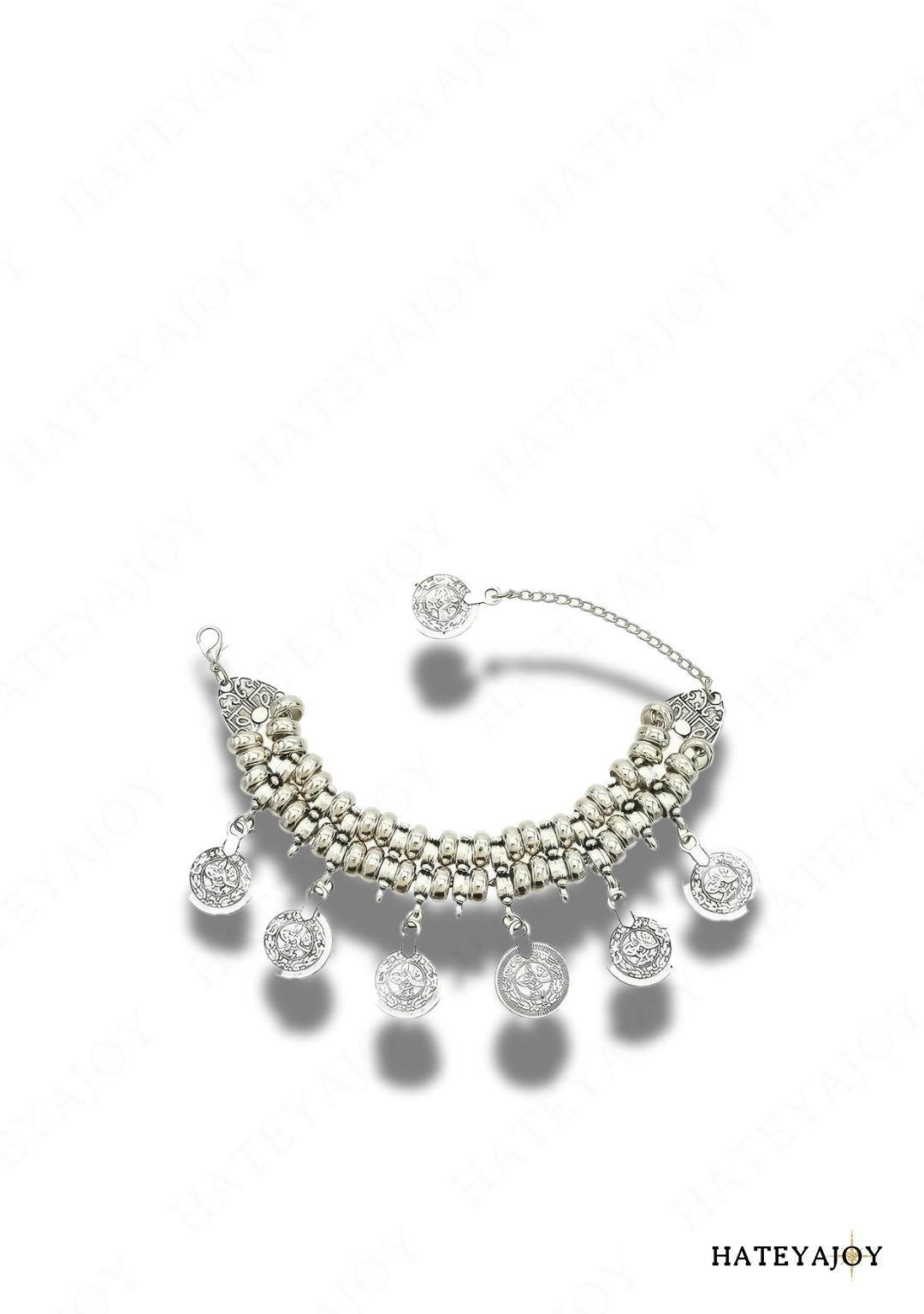 Bracelet Boho Style Indien | Mélana | HateyaJoy Argenté