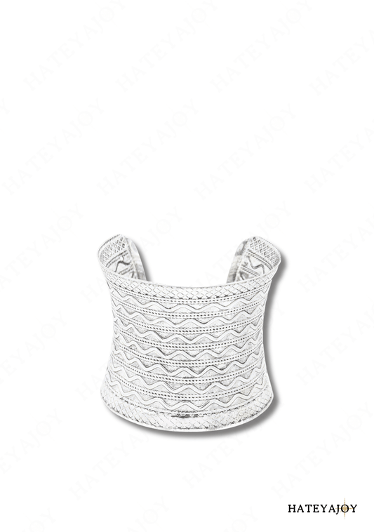 Bracelet Manchette Bohème Indien<br>Argeni