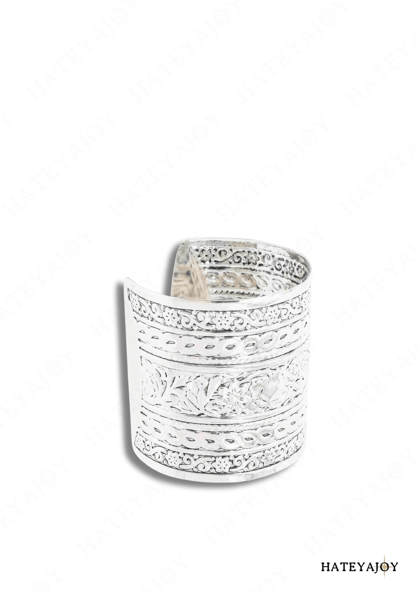 Bracelet Manchette Métal Bohème Sauvage Aya