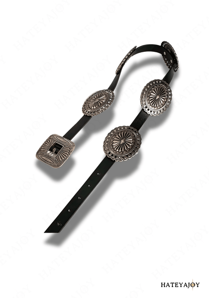 Ceinture Boucles Métal Boho Cowboy<br>Djones
