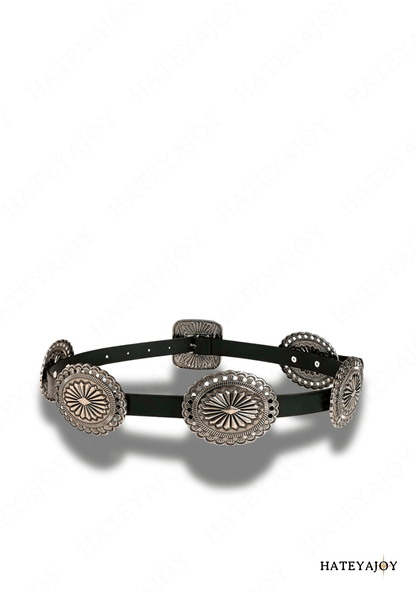 Ceinture Boucles Métal Boho Cowboy<br>Djones