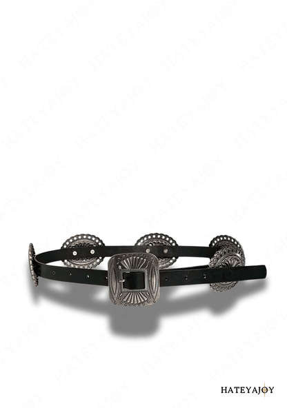 Ceinture Boucles Métal Boho Cowboy<br>Djones
