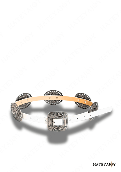 Ceinture Boucles Métal Boho Cowboy<br>Djones