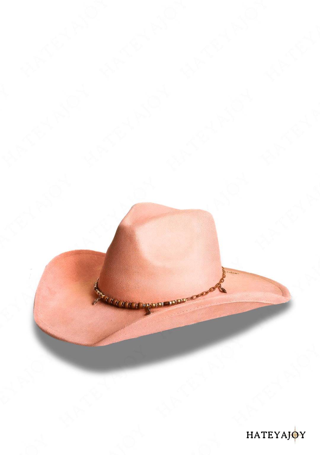 Chapeau Bohème Style Western Cowgirl | Elinger | HateyaJoy Rose / 56-58 cm