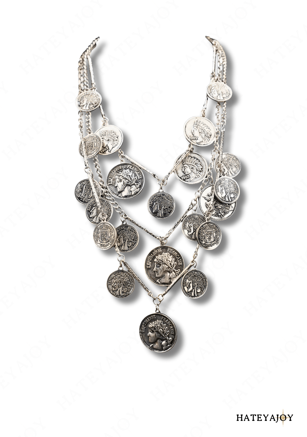 Collier Multi Pièces Look Bohème Chic<br>Brooklyn