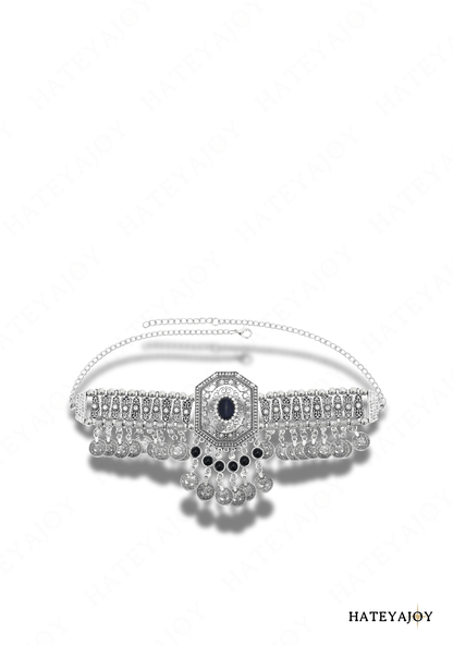 Collier Ras-de-Cou Gros Pendentif Boho<br>Ahanna