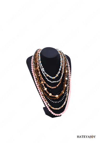 Collier Sautoir Multi -rangs Bohème<br>Osery