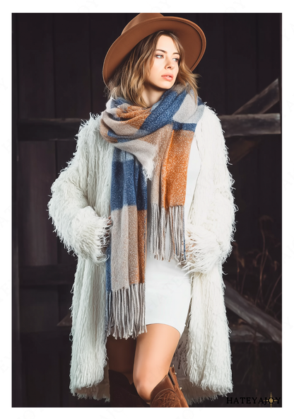 Grande Écharpe Plaid<br>Helena
