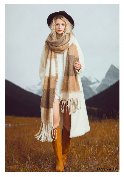 Grande Écharpe Plaid<br>Helena