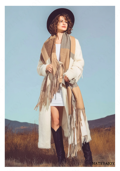Grande Écharpe Plaid<br>Helena