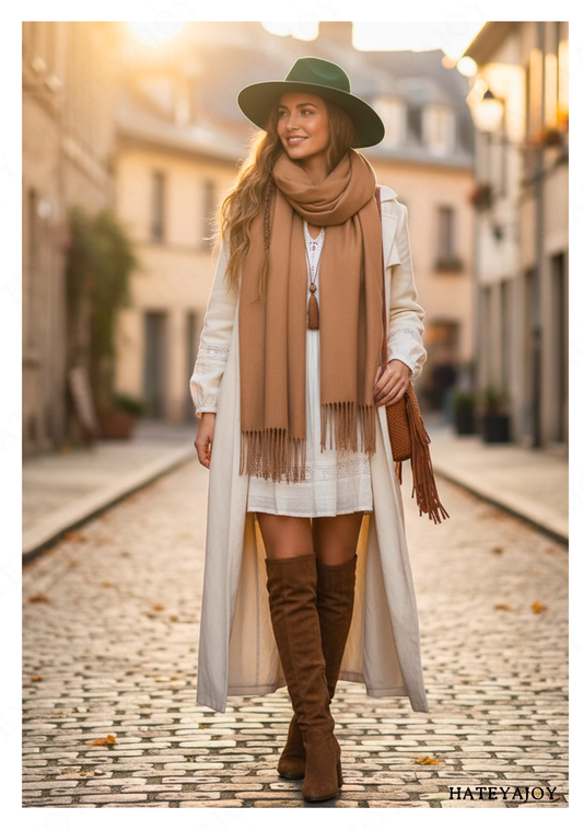 Écharpes Couleurs Unies Lee