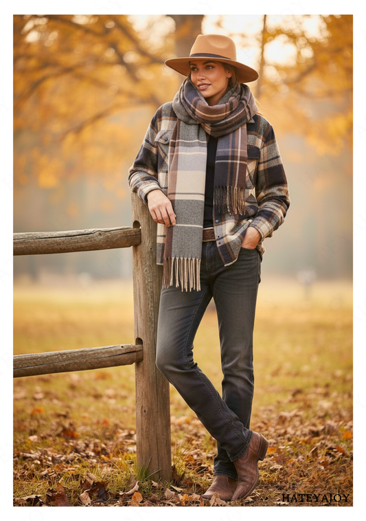 Écharpes à Carreaux Billy