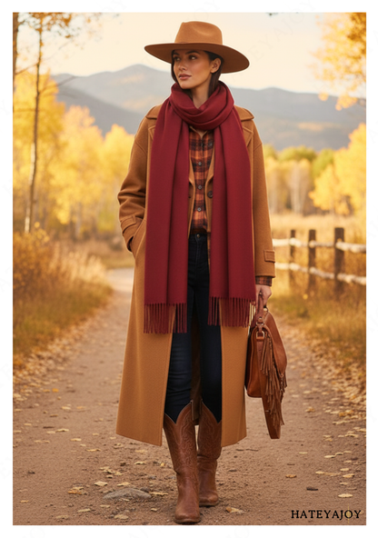 Écharpes Couleurs Unies<br>Lee