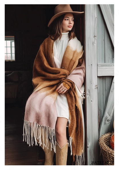 Grande Écharpe Plaid<br>Helena