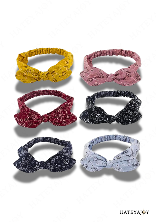 Bandana Bohème Femme Motifs Ethniques<br>Wild Soul