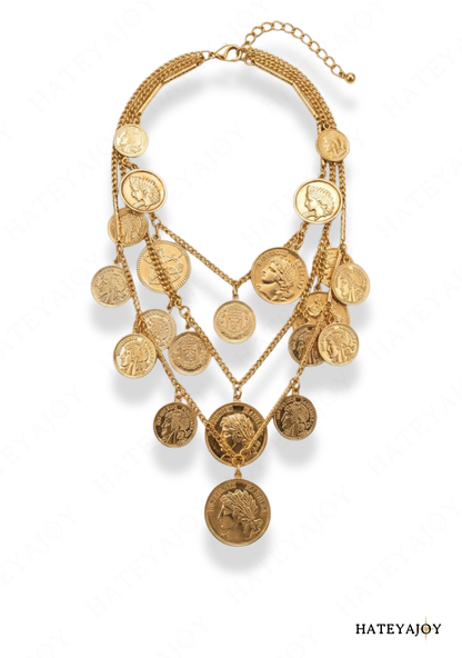 Collier Multi Pièces Look Bohème Chic<br>Brooklyn