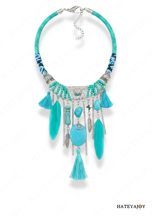 Collier Bohème Style Africain Lewa