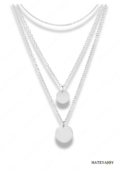 Chaîne Double Médailles Bohème Chic<br>LuLu