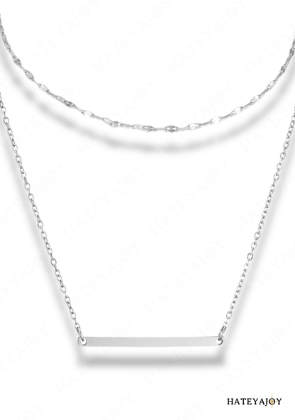 Collier Double Rangs Boho Chic<br>Simply