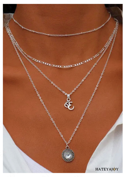 Collier Multi- rangs Bohème Chic<br>Mantras