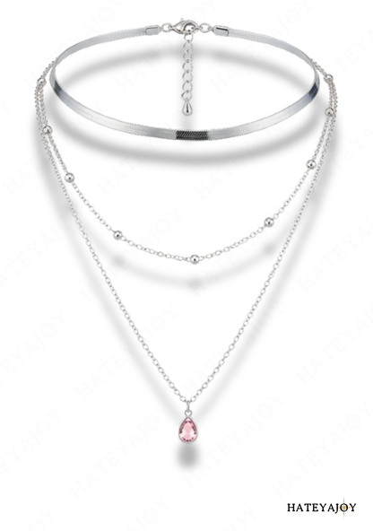 Collier Pendentif Goutte<br>Charisme Boho