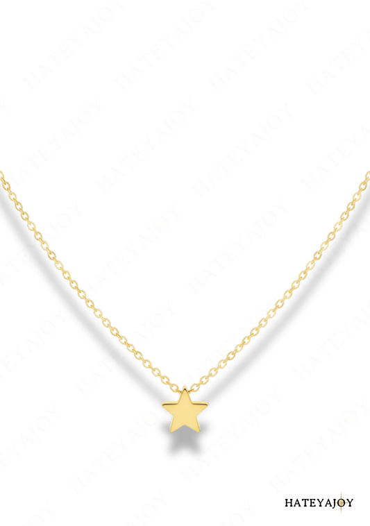 Collier Femme Chaîne Fine Et Petite Etoile<br>StarLine