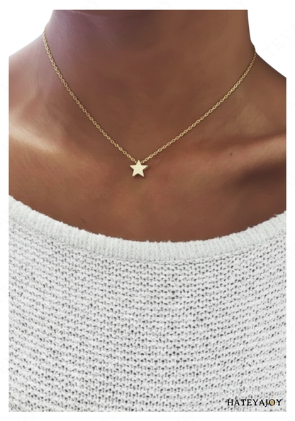 Collier Femme Chaîne Fine Et Petite Etoile<br>StarLine