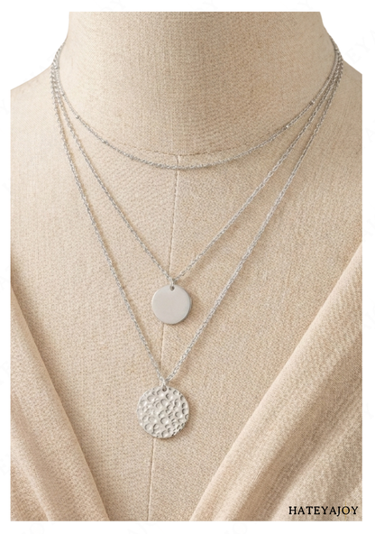 Collier Double Médailles<br>Sally