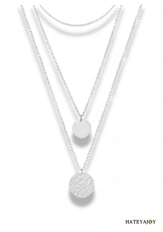 Collier Double Médailles<br>Sally